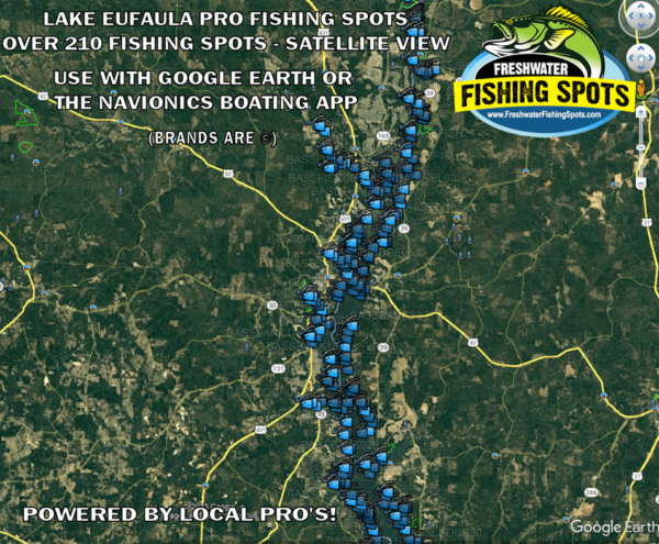 Lake-Eufaula-Fishing-Spots-google-earth