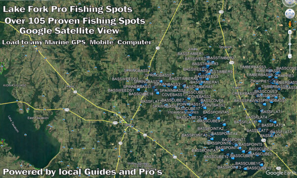 Lake-Fork-Fishing-Spots-Map